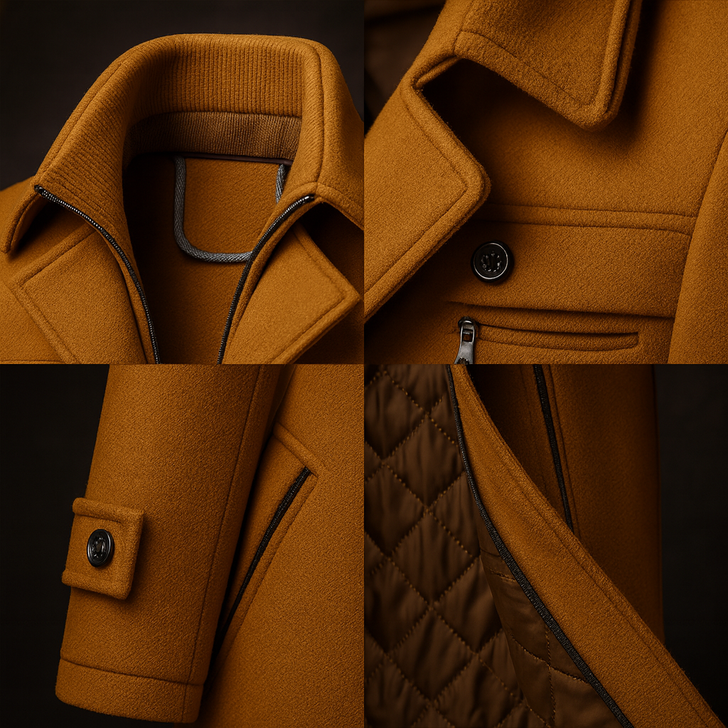 Gabelan | Luxuriöser Wollmantel
