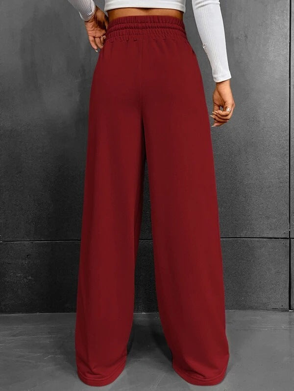Cetaelle | Lockere Hose mit weitem Bein