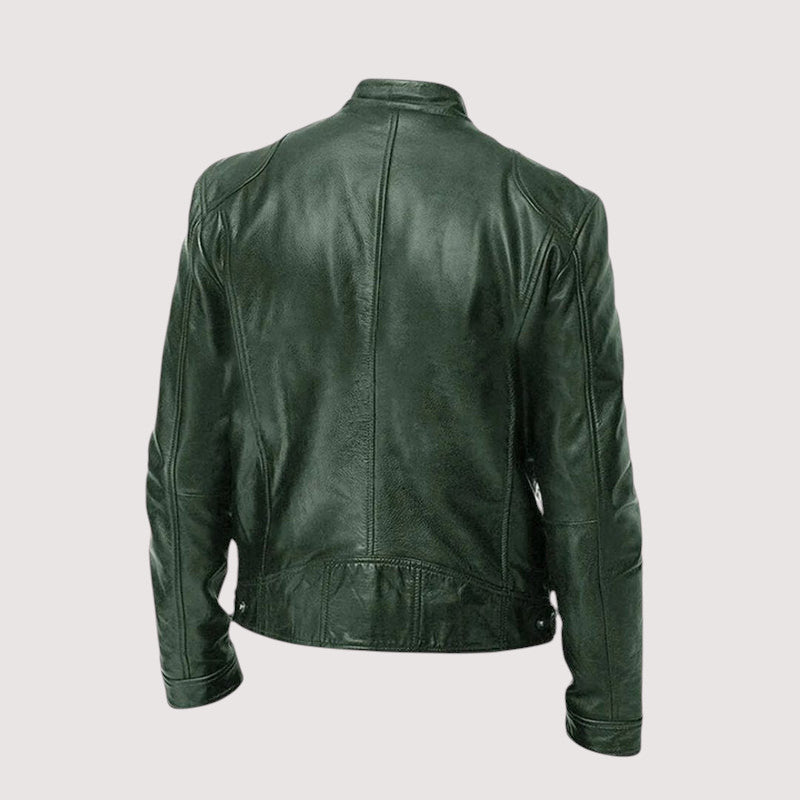 Isauio | Herren Lederjacke