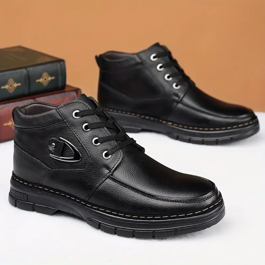 Eloris | Lederstiefel mit Fleece-Futter