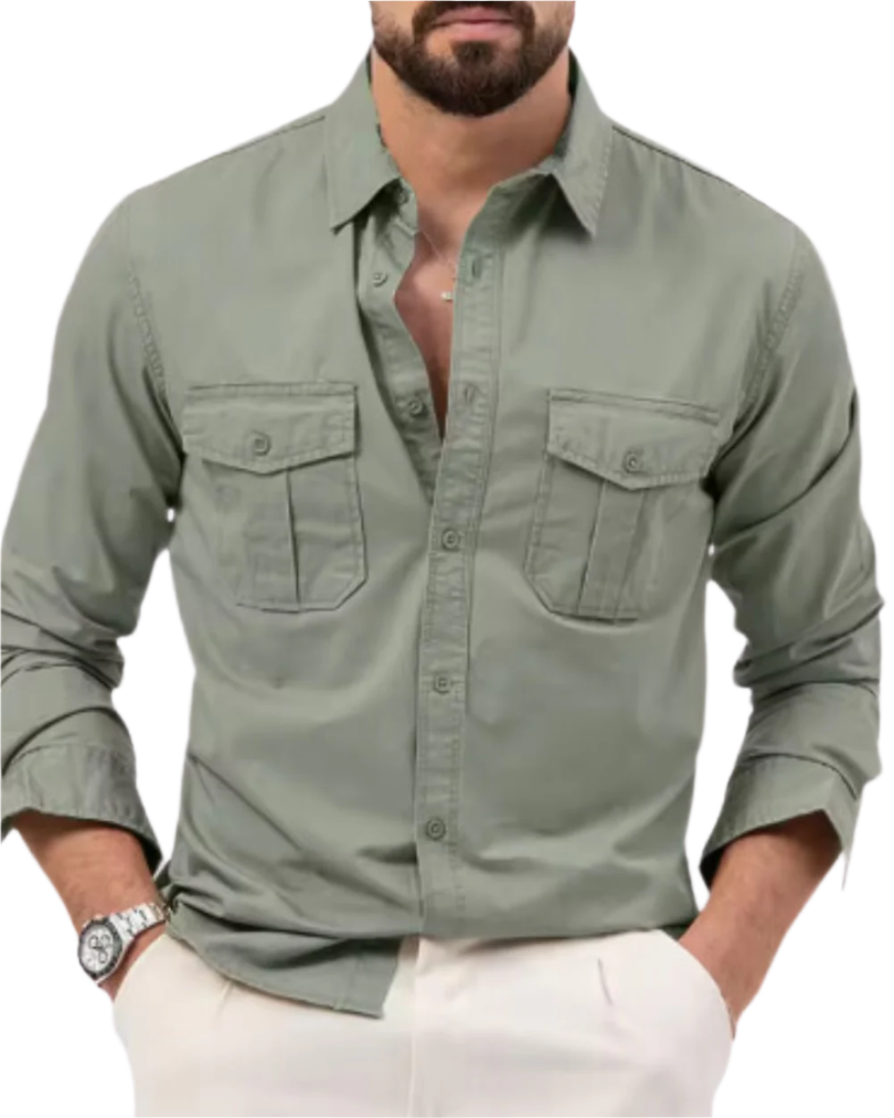 Henonas | Herren Cargo-Shirt