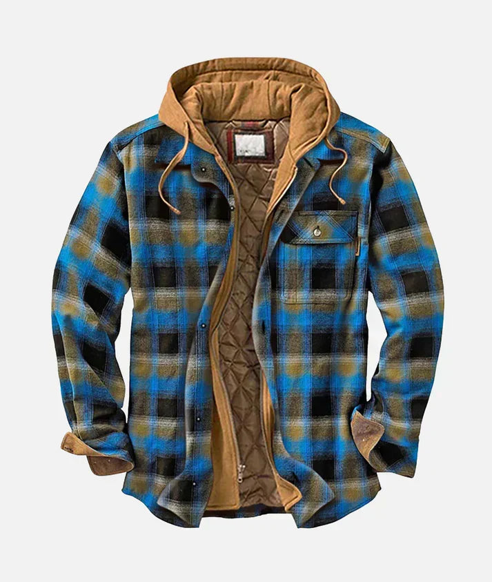 Isauel | Karierte Patchworkjacke