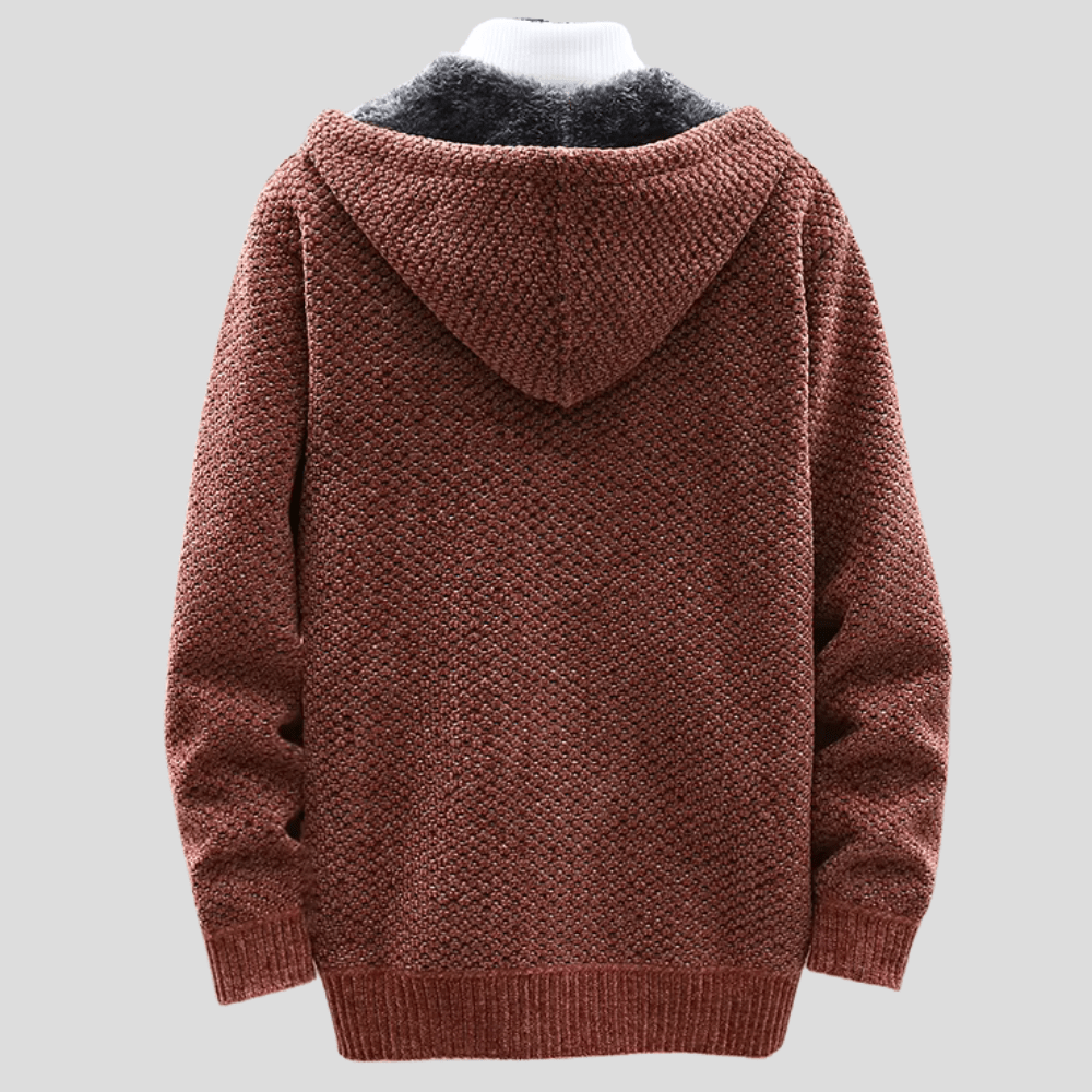 Isaano | Werner™ Stilvoller Strick-Hoodie
