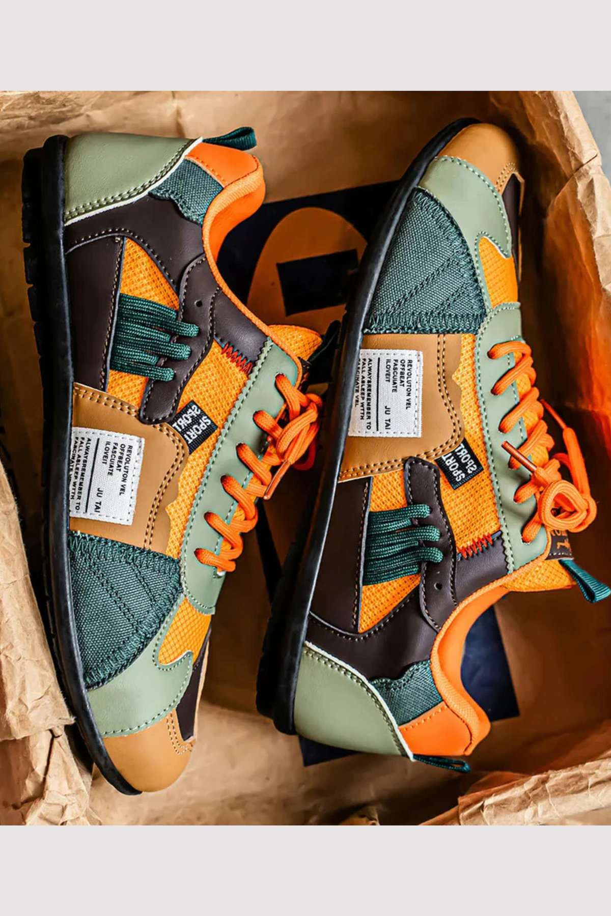 Eleln | Bequeme Schnür Turnschuhe