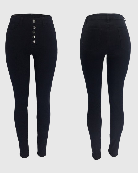 Damen Figurbetonte Denim Jeans