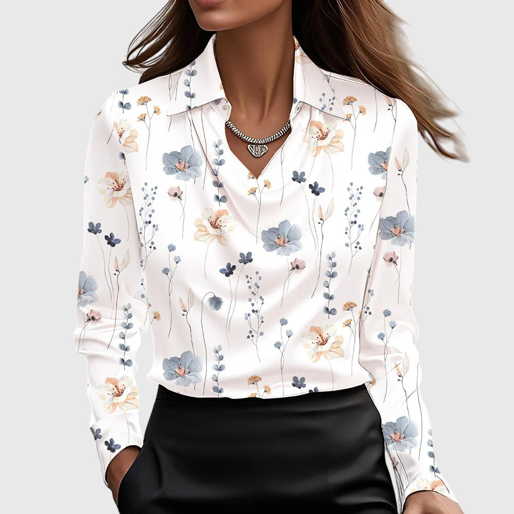 Nolaina | Elegante Satinbluse