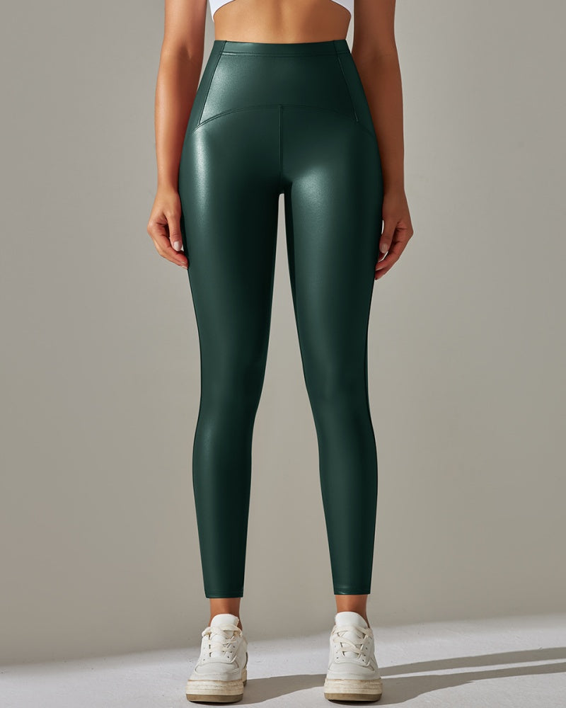 Leder Sport Hose