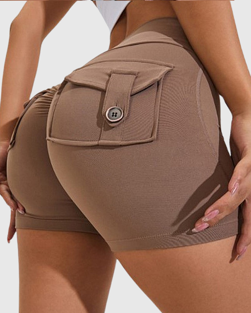 Damen Yoga Shorts