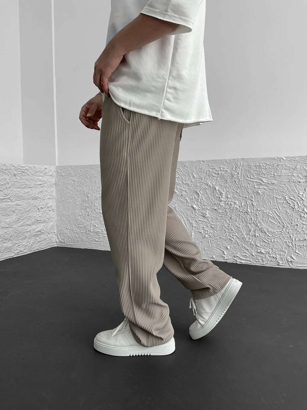 Rafanen | Gerippte Elasthan Hose