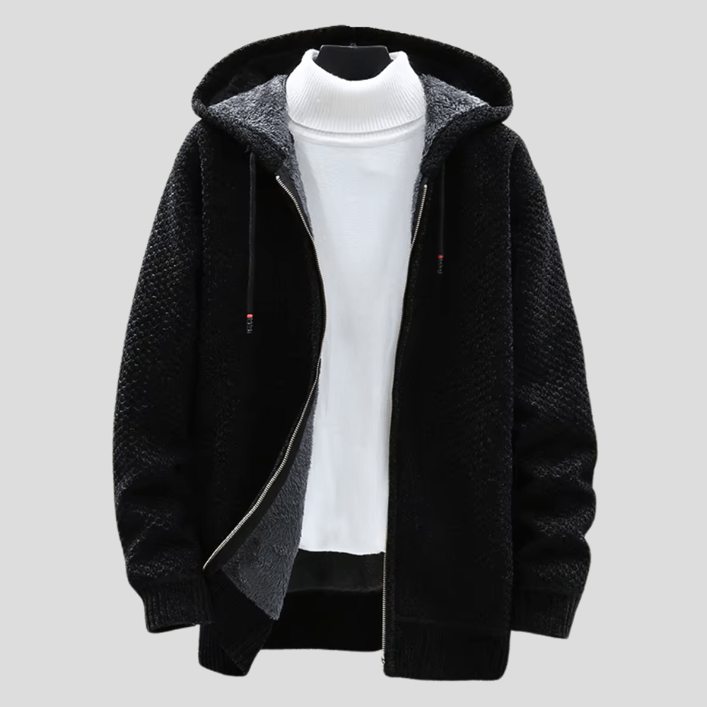 Isaano | Werner™ Stilvoller Strick-Hoodie
