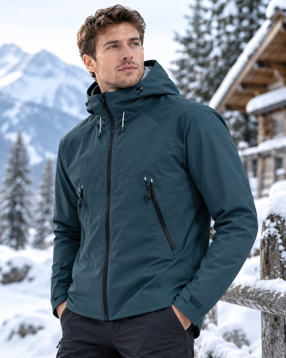 Kaufberg | Taktische Softshell wasserdichte Jacke Wandern