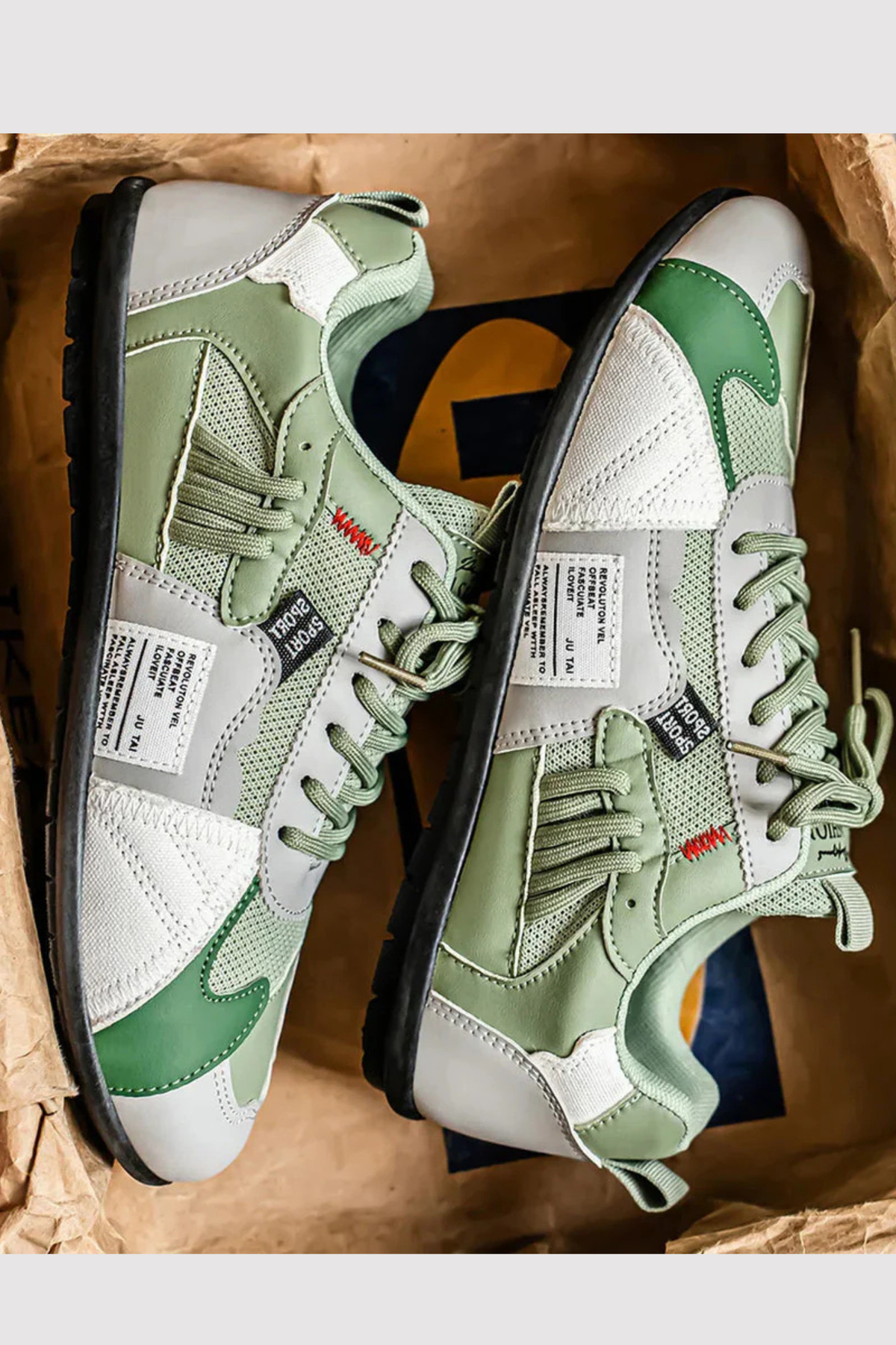 Eleln | Bequeme Schnür Turnschuhe