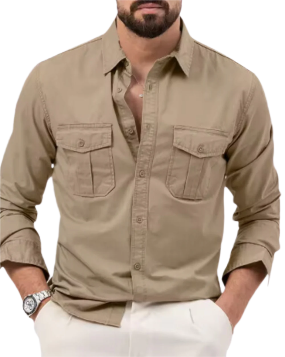 Henonas | Herren Cargo-Shirt