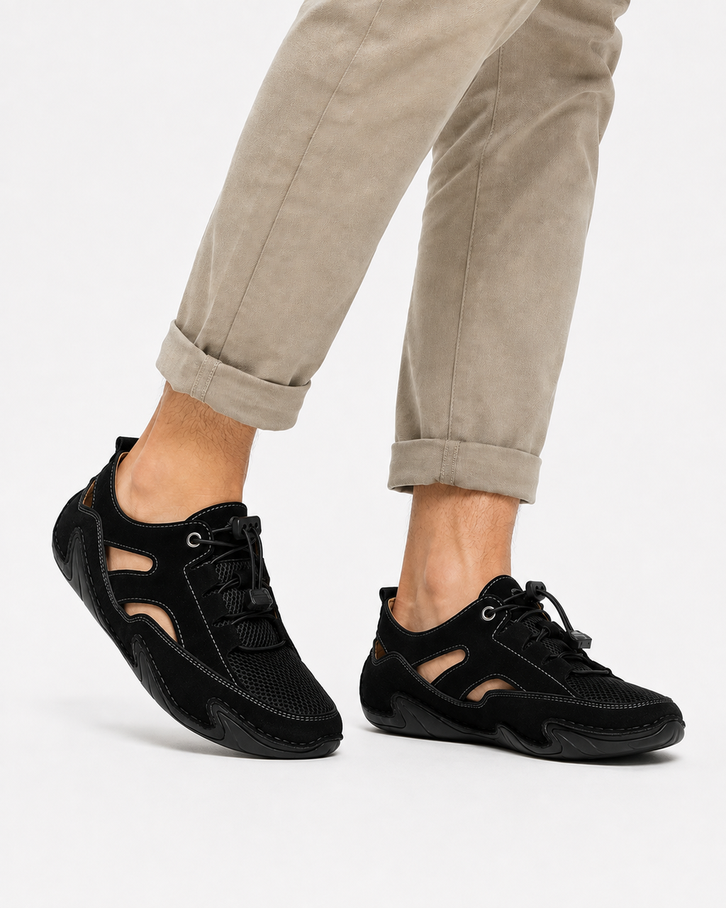 Connor | Sneakers Luxus Freizeit Schuhe Flach Fahrerschuhe Bequem