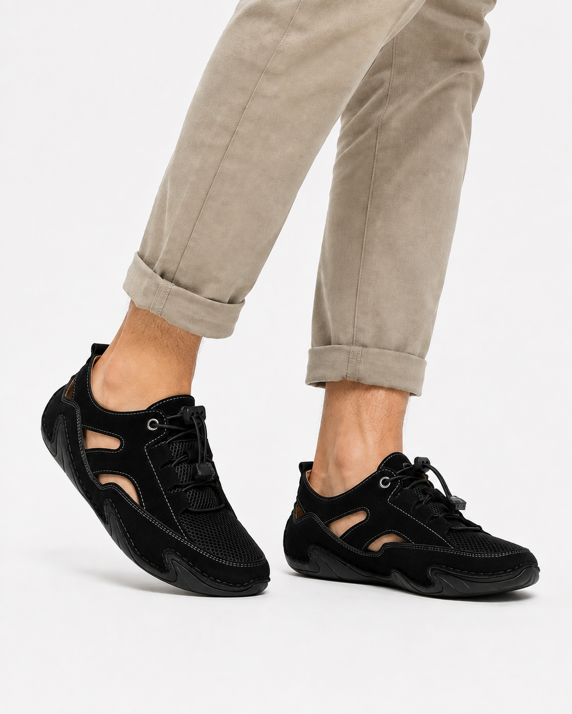 Connor | Sneakers Luxus Freizeit Schuhe Flach Fahrerschuhe Bequem