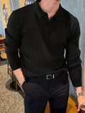 Leoaran |  Langarm Polo-Shirt