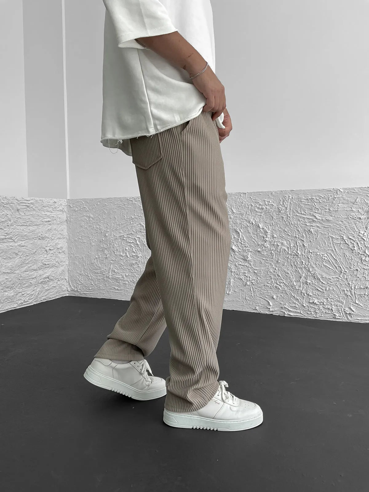Rafanen | Gerippte Elasthan Hose