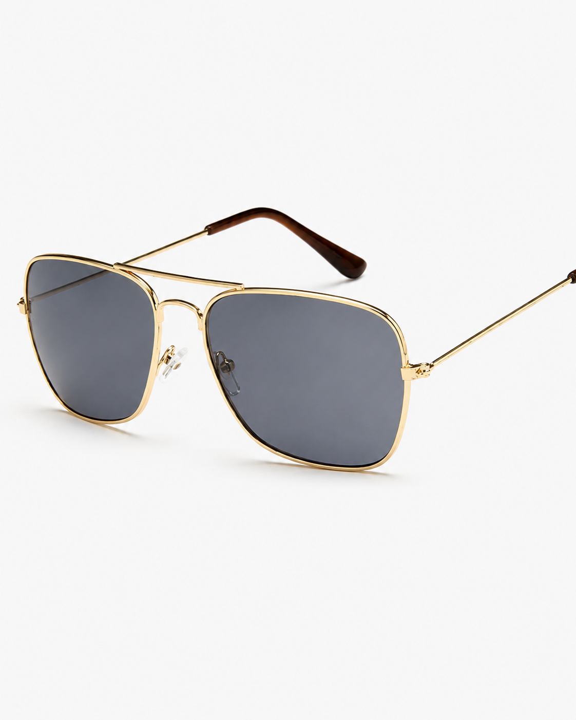 Kaufberg | Quadratische Sonnenbrille Metallrahmen Outdoor UV400