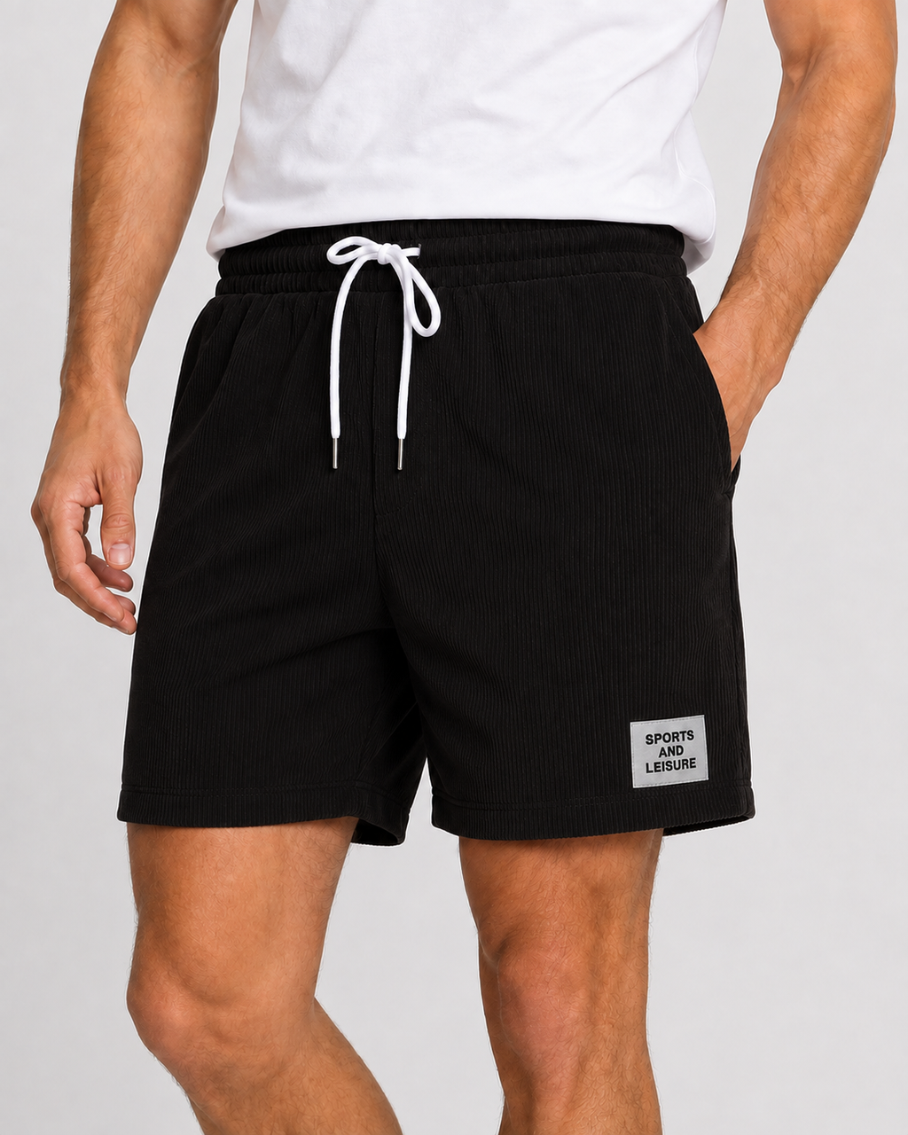 Kaufberg | Sommer Shorts mit Kordelzug aus Cord