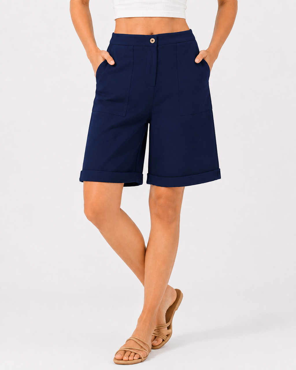 Barbara | Sommer Damen weite legere Shorts