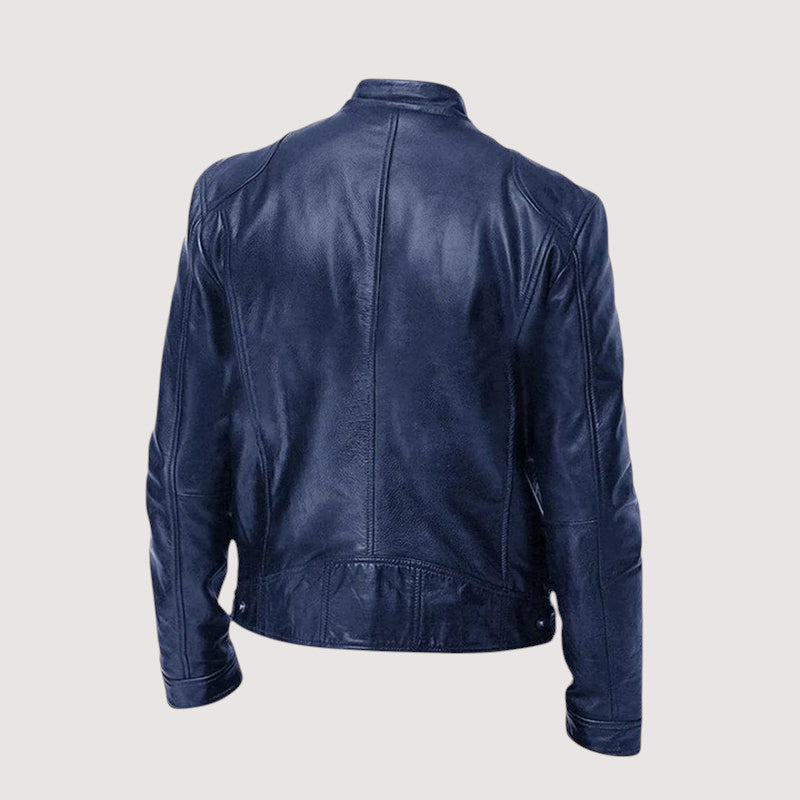 Isauio | Herren Lederjacke