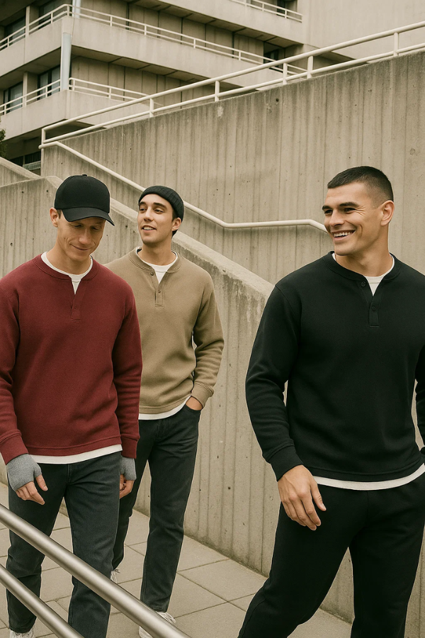 Joneen | Zweiteilige Herrenpullover