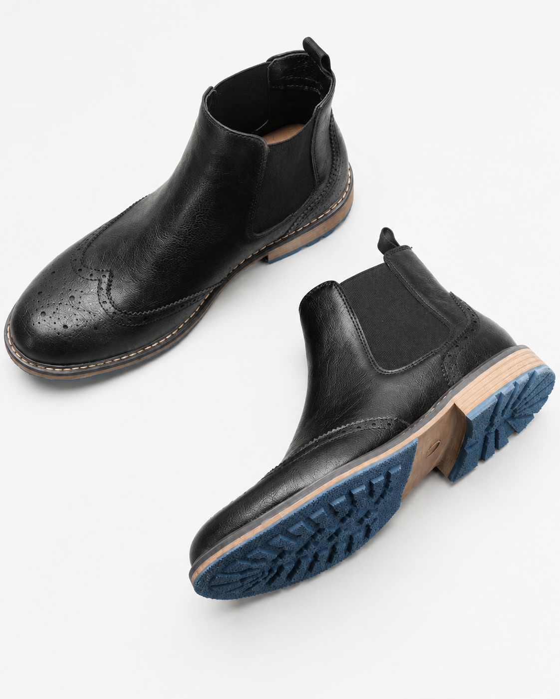 Arlo | Brogue Herrenstiefel Klassischer Stil Leder