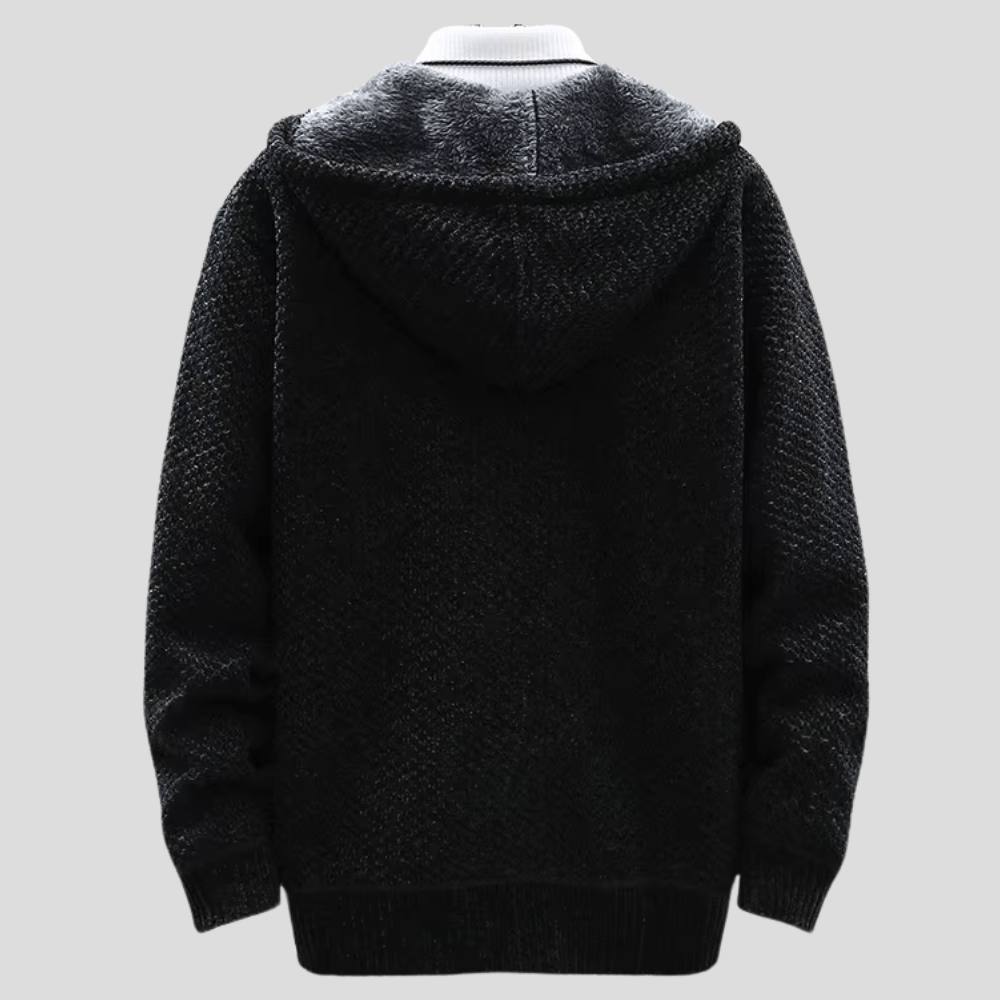 Isaano | Werner™ Stilvoller Strick-Hoodie