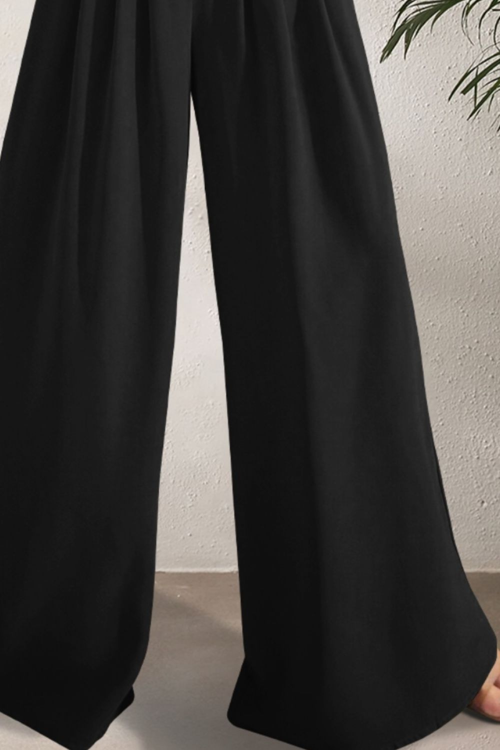 Clnaora | Weite Hose mit Hohem Bund