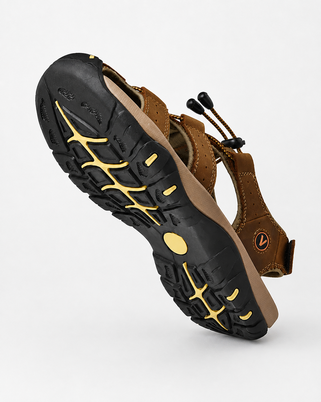 Kaufberg | Sommer Herren Sandalen Echtes Leder