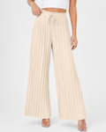 Sommerhose Plissierte Weite Beinhosen