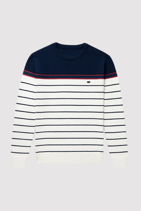 Rafanus | Herrenpullover mit Streifenmuster
