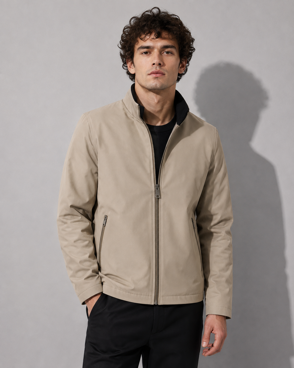 Aloen | Klassische Zip-Jacke