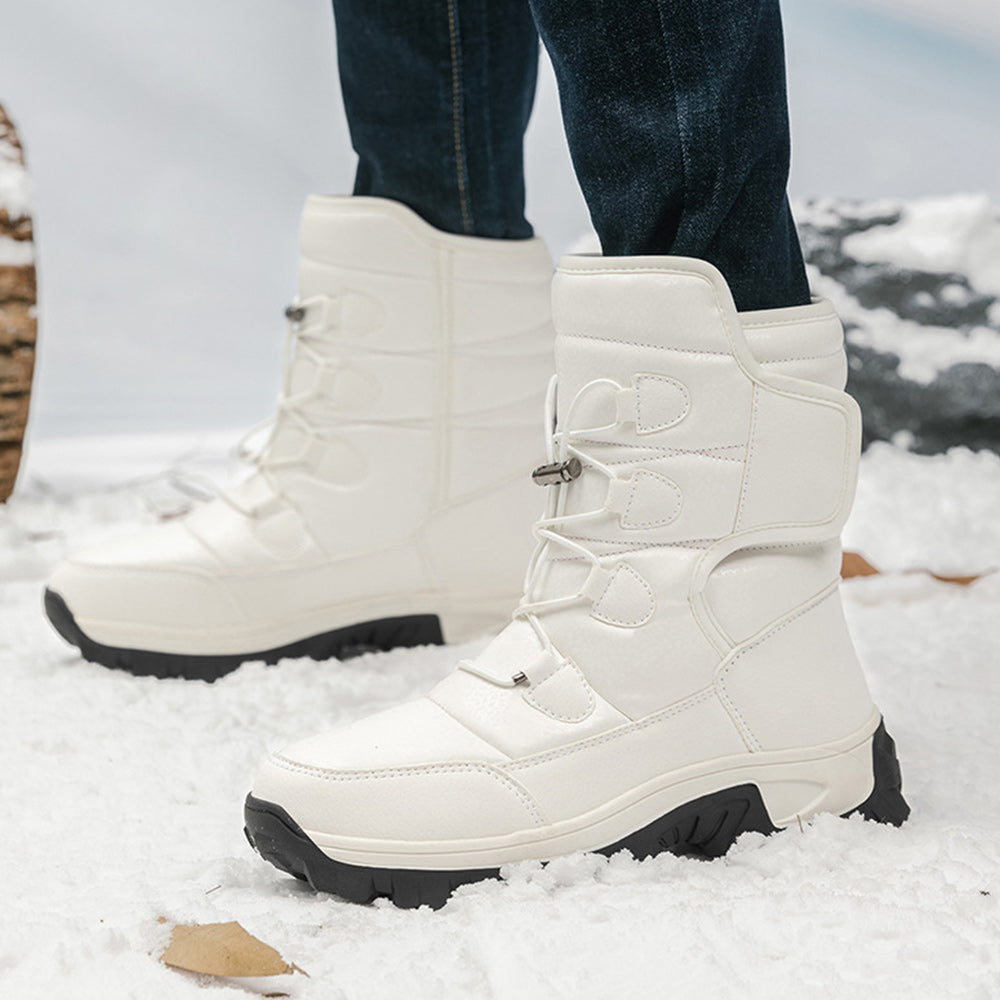 Damen Leichte Anti Rutsch Winterstiefel