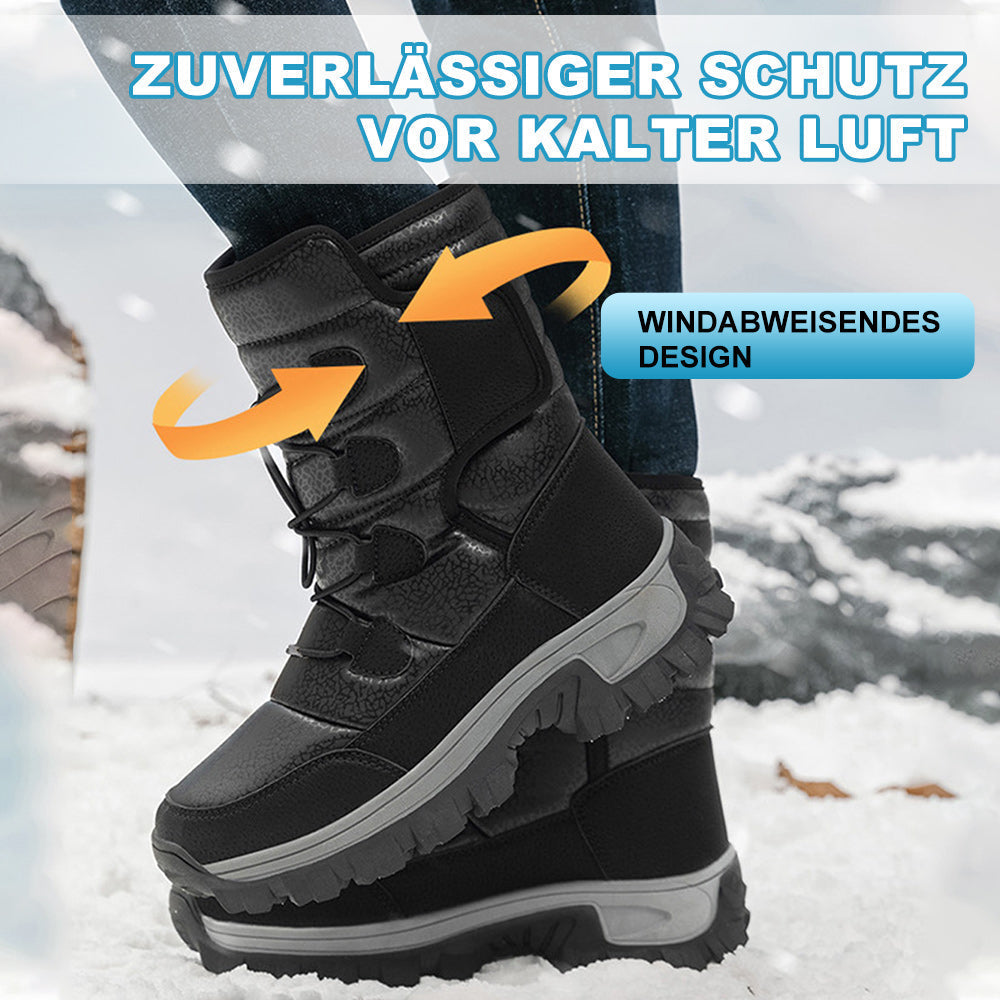 Damen Leichte Anti Rutsch Winterstiefel