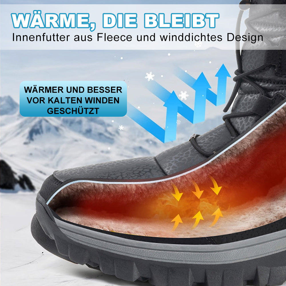 Damen Leichte Anti Rutsch Winterstiefel