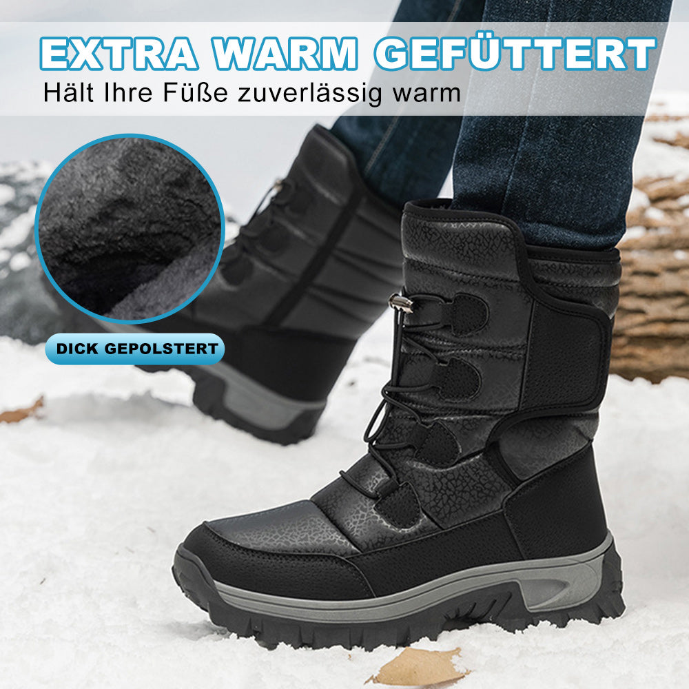 Damen Leichte Anti Rutsch Winterstiefel