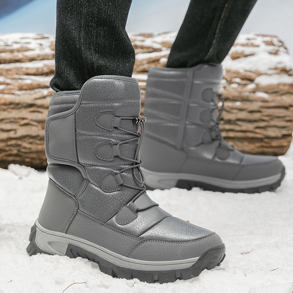 Damen Leichte Anti Rutsch Winterstiefel