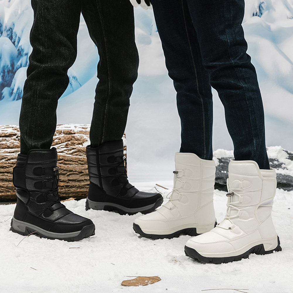Damen Leichte Anti Rutsch Winterstiefel