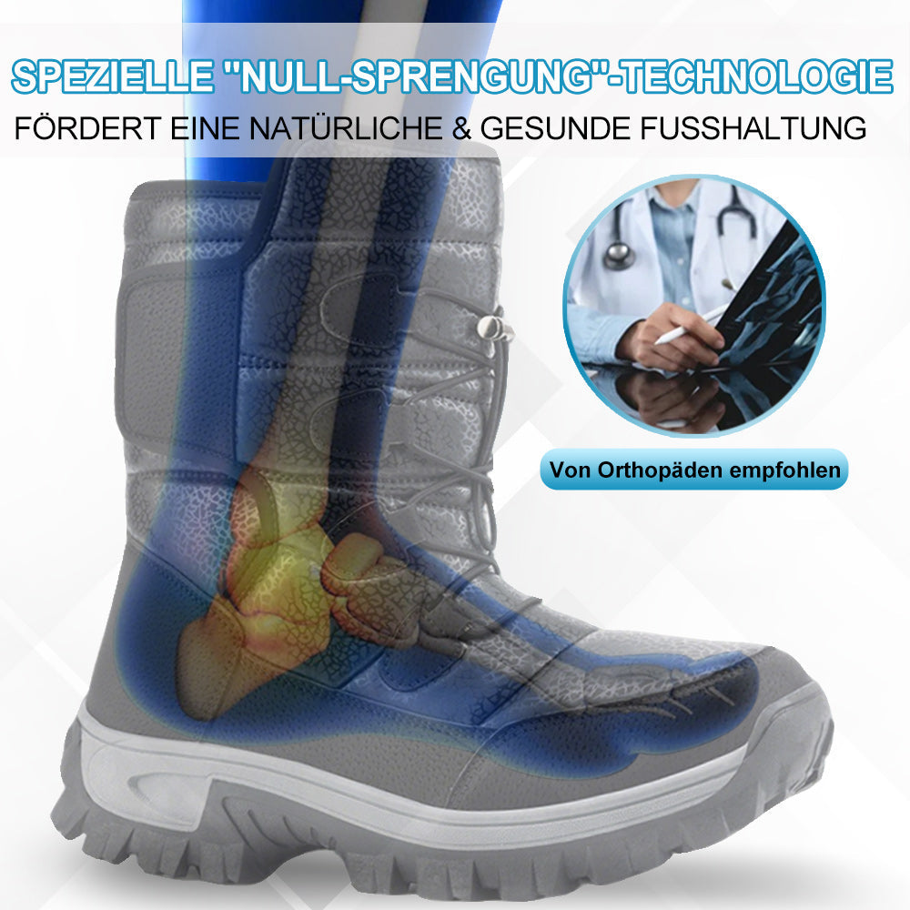 Damen Leichte Anti Rutsch Winterstiefel