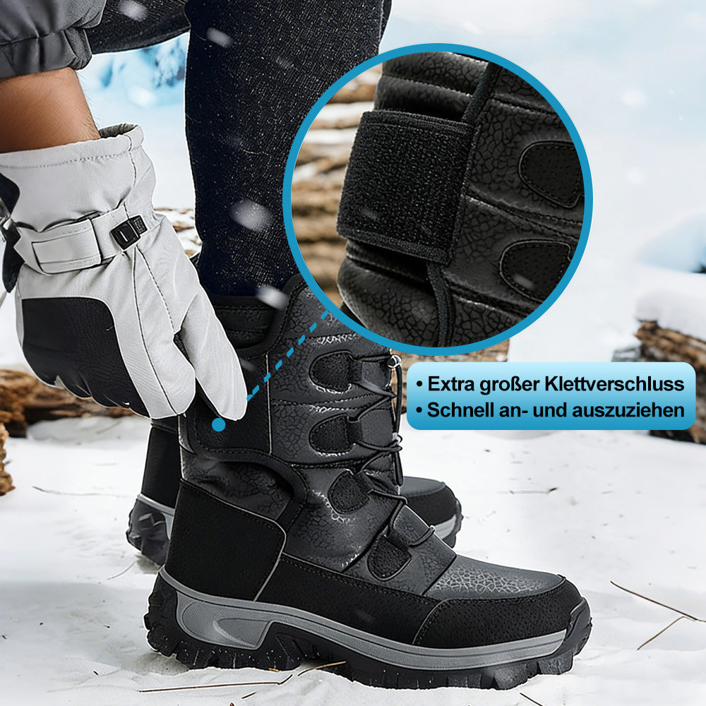 Damen Leichte Anti Rutsch Winterstiefel