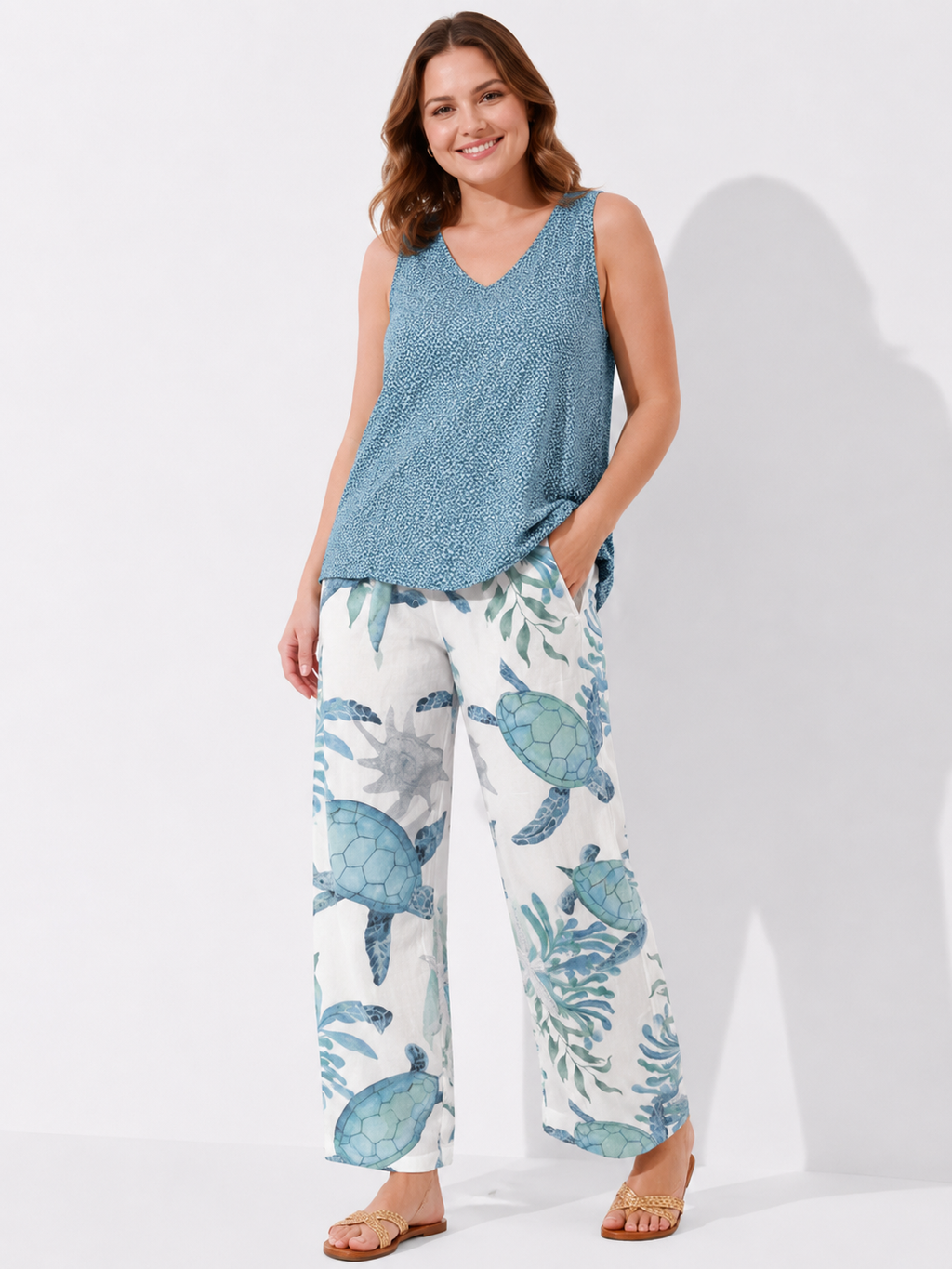 Blauherz Taschenhose