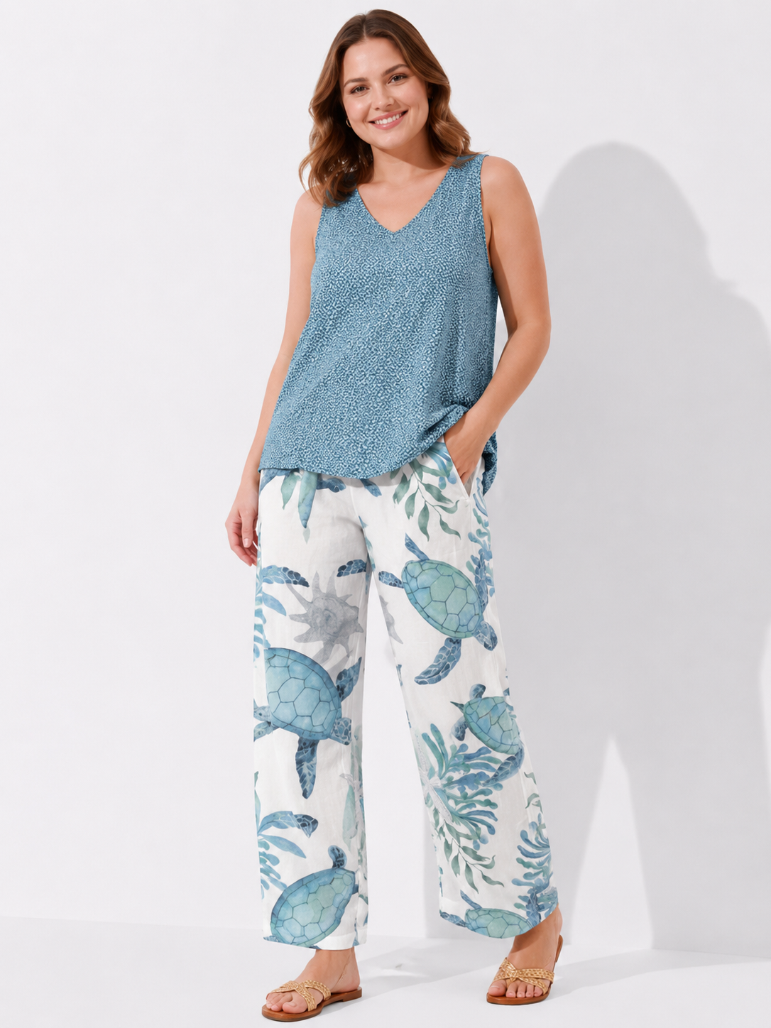 Blauherz Taschenhose