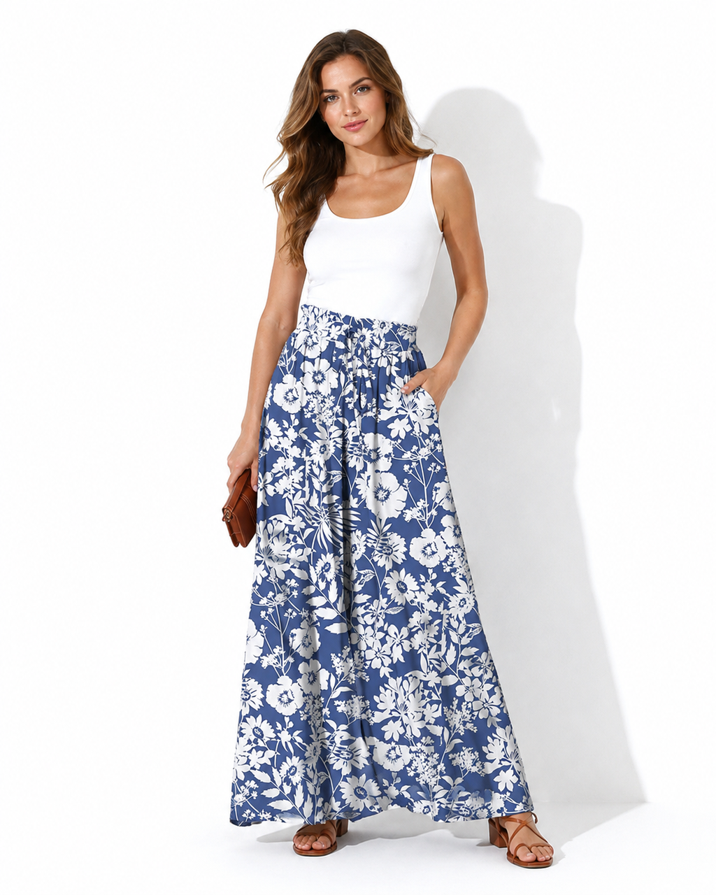 Blütenfrisch Blaue Hose