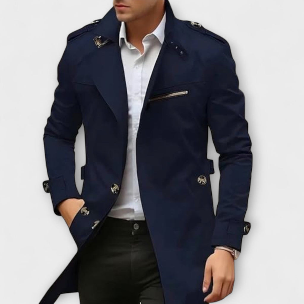 Jonelen | Klassischer Herren-Trenchcoat in Beige