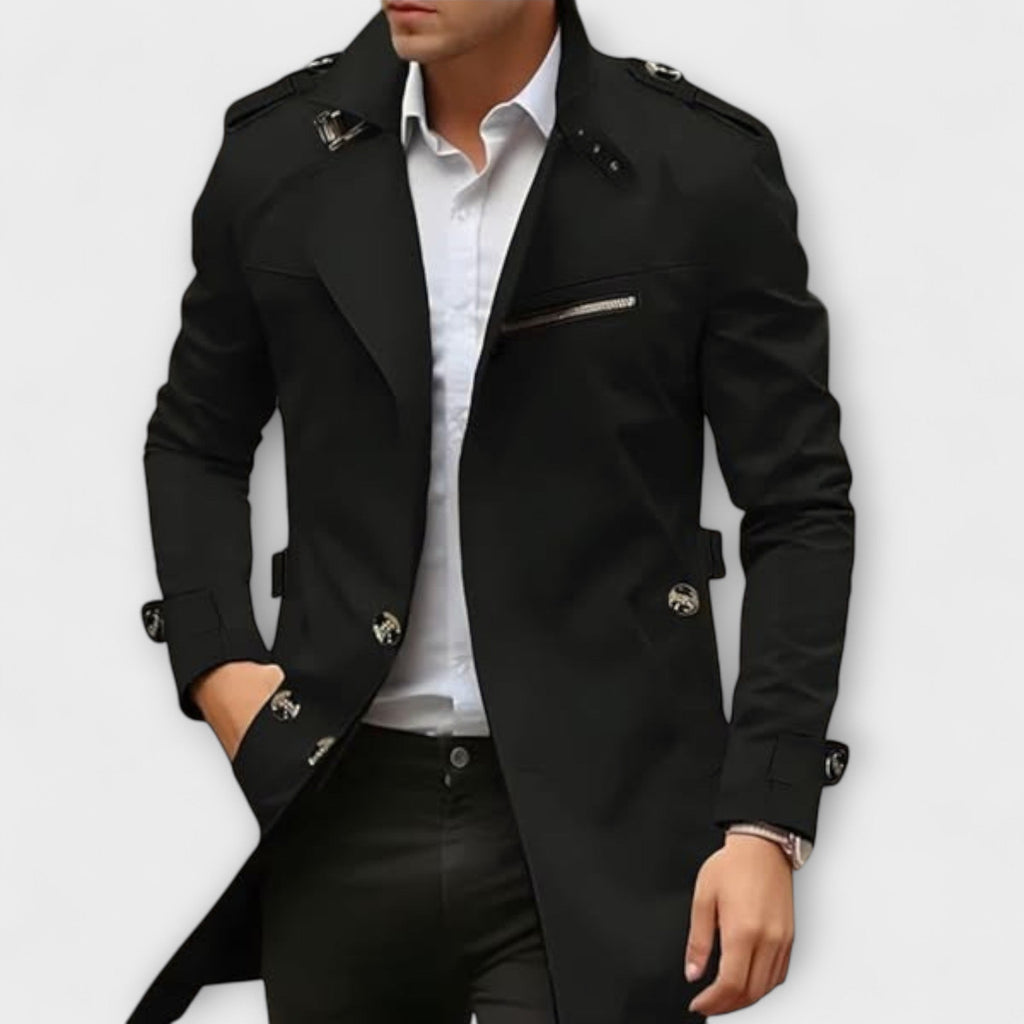 Jonelen | Klassischer Herren-Trenchcoat in Beige