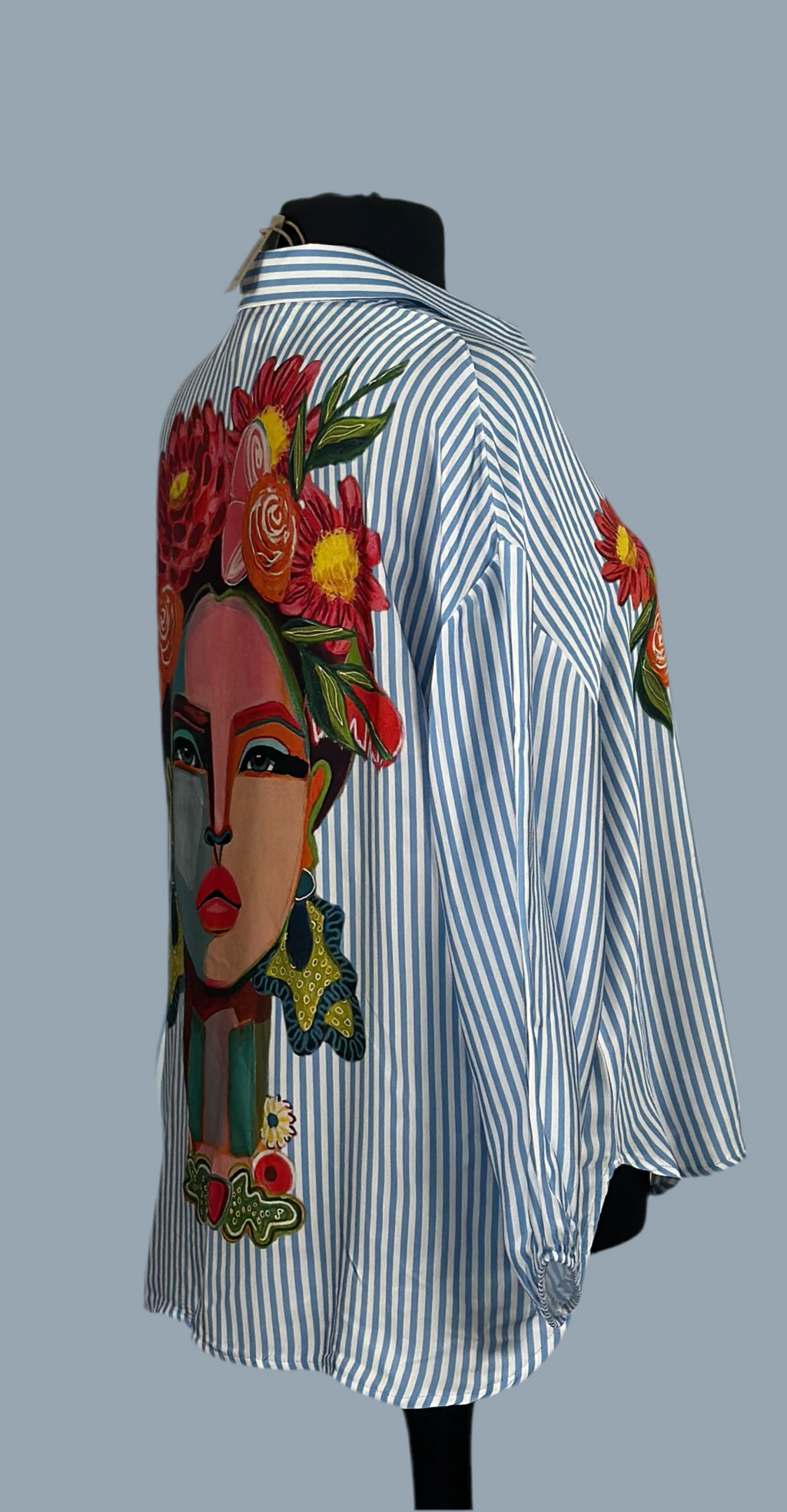 Gaeina | Bluse Satin glänzend
