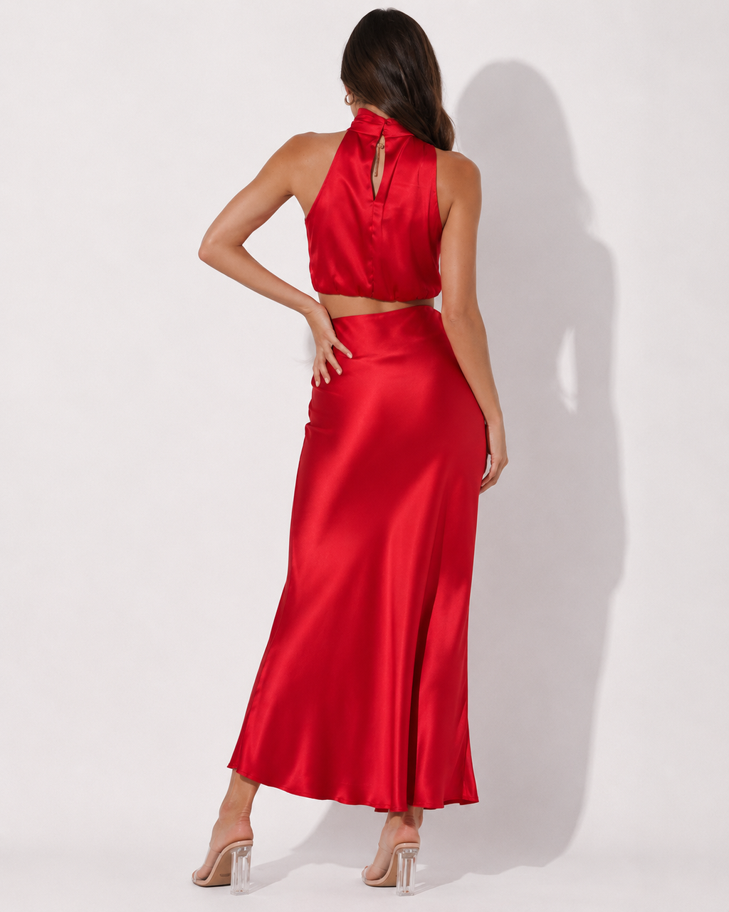 Clara™ Zweiteilige Satin-Kleid-Sets