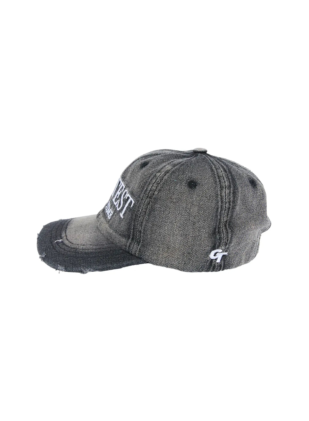 Theoao | Distressed-Denim Baseballmütze