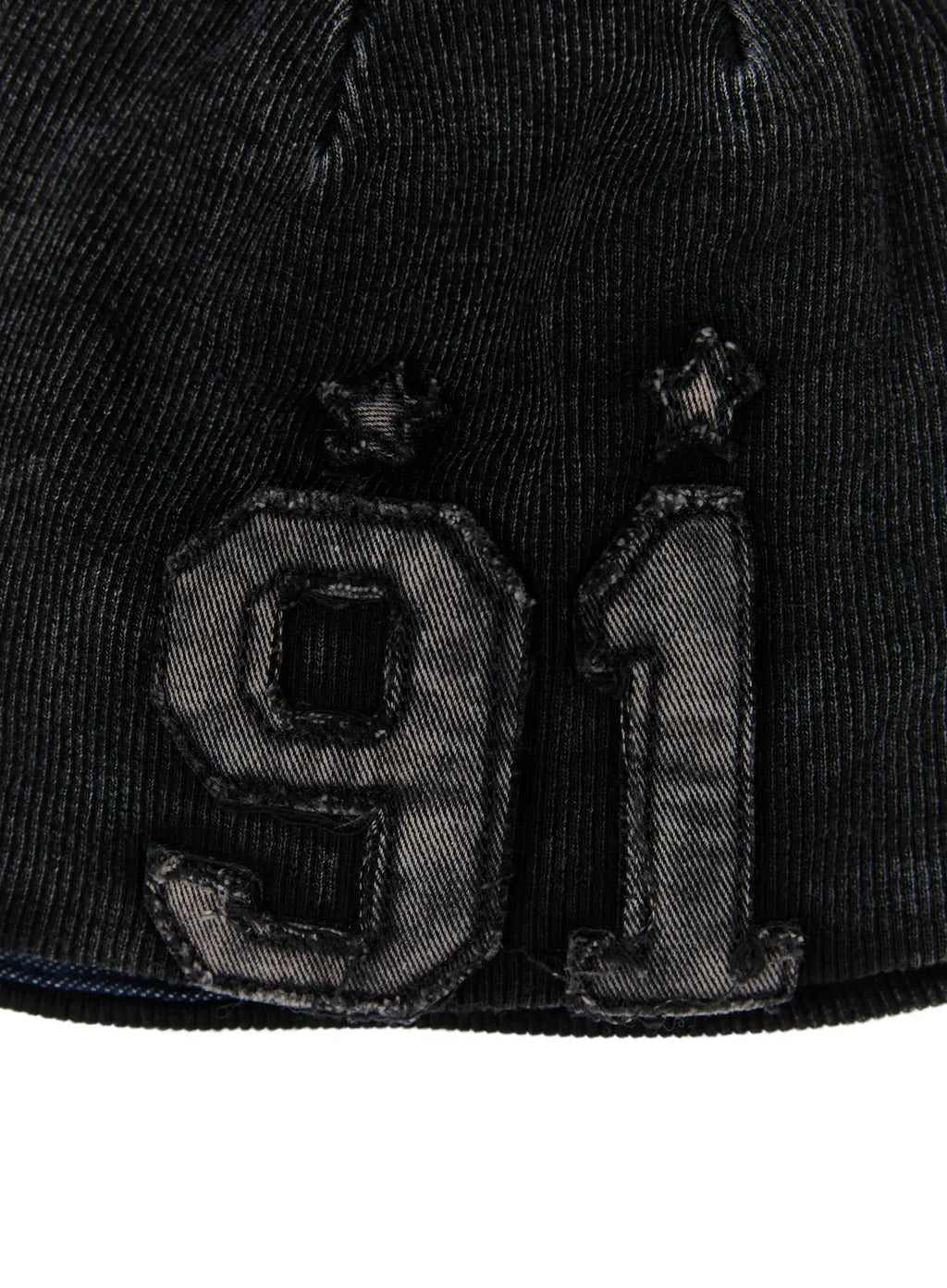 Petann | Gerippte Denim-Mütze
